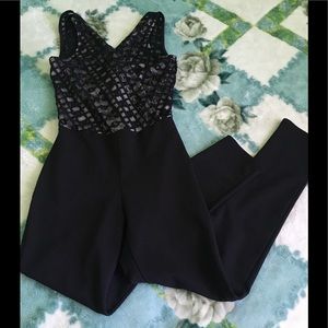 Black jumpsuit